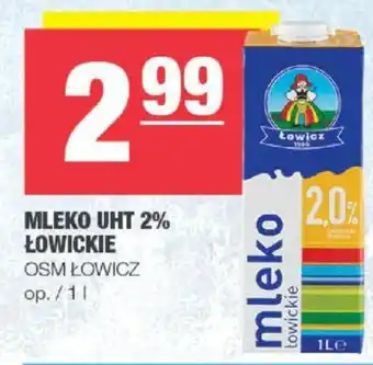Spar MLEKO UHT 2% ŁOWICKIE 1 L oferta