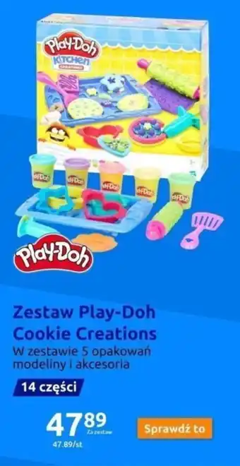 Action Zestaw Play-Doh Cookie Creations oferta