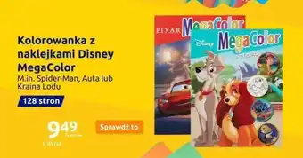Action Kolorowanka z naklejkami Disney MegaColor oferta