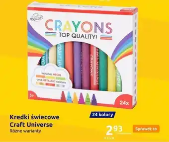 Action Kredki świecowe Craft Universe oferta