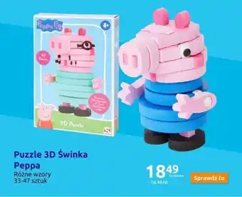 Action Puzzle 3D Świnka Peppa oferta