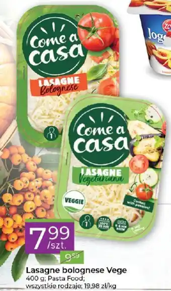Lasagne bolognese Vege 400 g Pasta Food