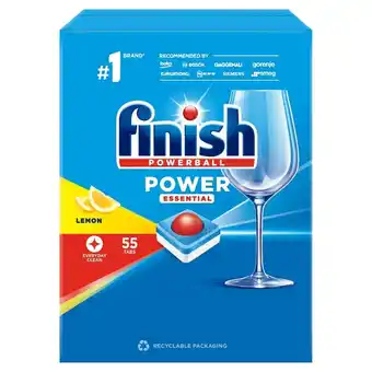 Action Finish power essential lemon tabletki do zmywarki 55 sztuk oferta
