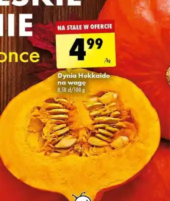 Biedronka Dynia Hokkaido na wagę 1 kg oferta