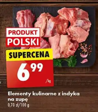 Biedronka Elementy kulinarne z indyka na zupę 1 kg oferta