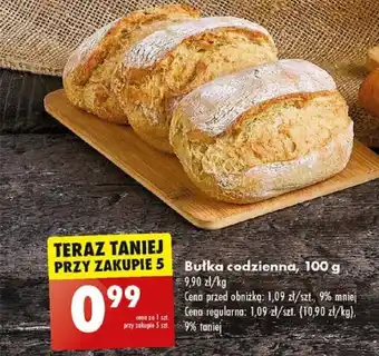 Biedronka Bułka codzienna, 100 g oferta