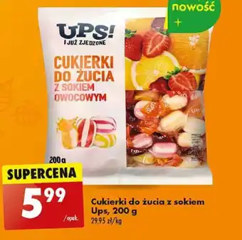 Cukierki do żucia z sokiem Ups, 200 g