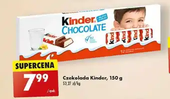Biedronka Czekolada Kinder, 150 g oferta