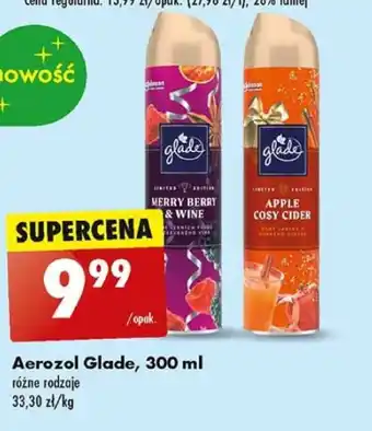 Biedronka Aerozol Glade, 300 ml oferta