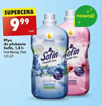 Biedronka Płyn do płukania Sofin, 1,8 l oferta