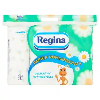 Kaufland Regina papier rumiankowy 12 rolek oferta