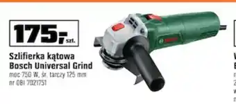 OBI Szlifierka kątowa oferta