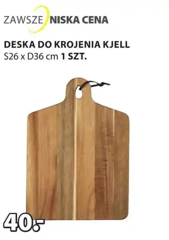 JYSK Deska do krojenia oferta