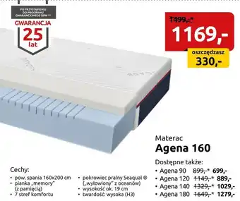 Black Red White Materac oferta