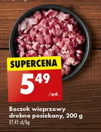 Biedronka Boczek wieprzowy kraina mięs oferta