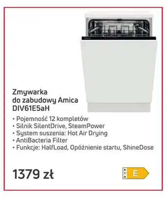 Max Elektro Zmywarka do zabudowy oferta