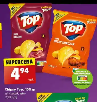 Biedronka Chipsy ostry kurczak oferta