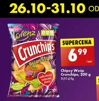Biedronka Chipsy asian style oferta