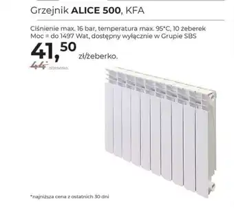 Grzejnik ALICE 500