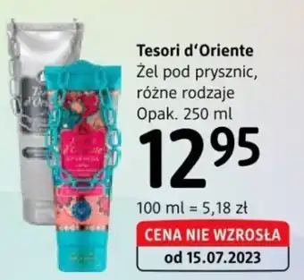 dm drogerie markt Tesori d'Oriente Żel pod prysznic 250 ml oferta