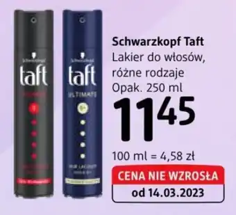 dm drogerie markt Schwarzkopf Taft Lakier do włosów 250 ml oferta