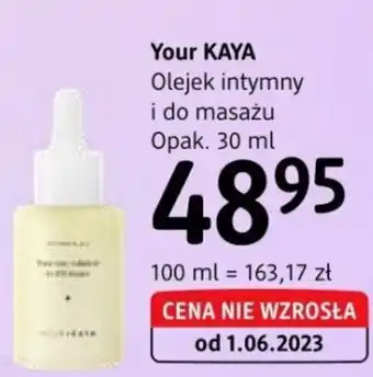 dm drogerie markt Your KAYA Olejek intymny 30 ml oferta