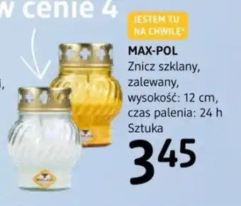 dm drogerie markt MAX-POL Znicz szklany oferta