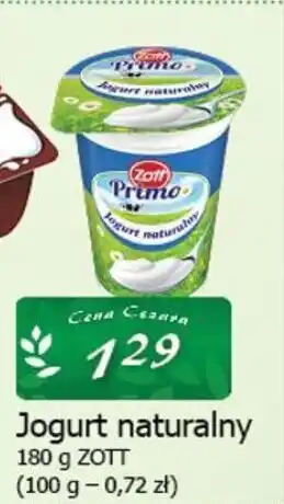 Cezar Delikatesy Jogurt naturalny 180 g oferta
