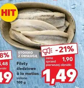 Kaufland Filety śledziowe oferta