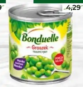 Społem Bonduelle groszek tradycyjny 400 g oferta