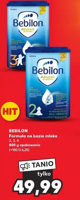 Kaufland Bebilon 3 advance pronutra junior formuła na bazie mleka po 1. roku życia 800 g oferta