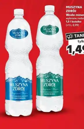 Kaufland Woda mineralna oferta