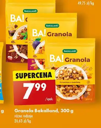 Biedronka Granola czekoladowa oferta