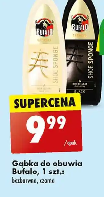 Biedronka Gąbka shoe sponge bezbarwna oferta