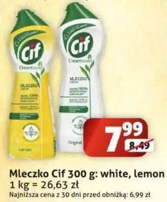 Sedal Mleczko Cif 300 g: white, lemon oferta