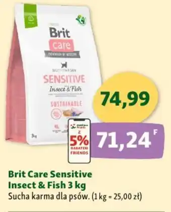 Maxi Zoo Brit Care Sensitive Insect & Fish 3 kg oferta