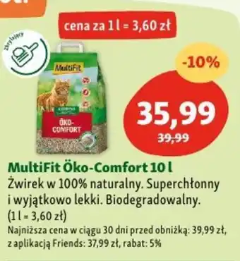 Maxi Zoo MultiFit Öko-Comfort 10 L oferta