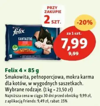 Maxi Zoo Felix 4 x 85 g oferta