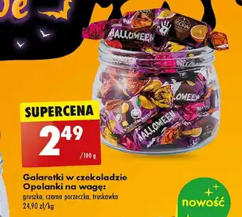 Biedronka Galaretki gruszkowe w czekoladzie oferta