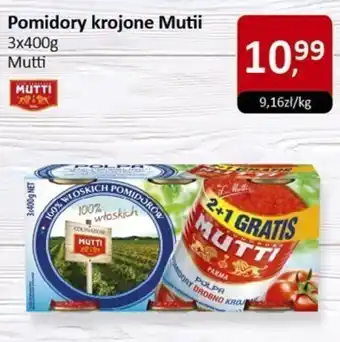 Market Point Pomidory krojone Mutii 3 x 400g oferta