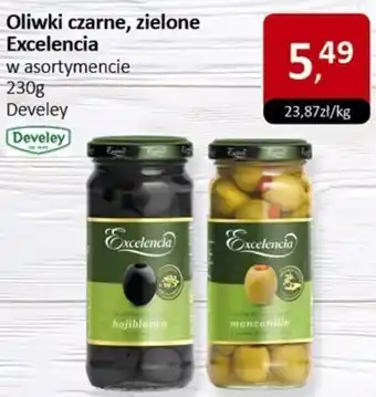 Market Point Oliwki czarne, zielone Excelencia 230 g oferta