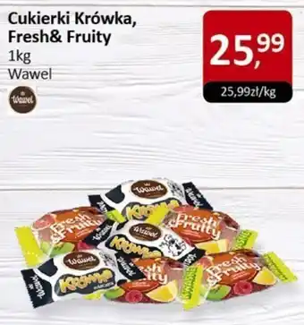 Market Point Cukierki Krówka, Fresh& Fruity 1kg oferta