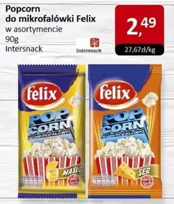 Market Point Popcorn do mikrofalówki Felix 90 g oferta