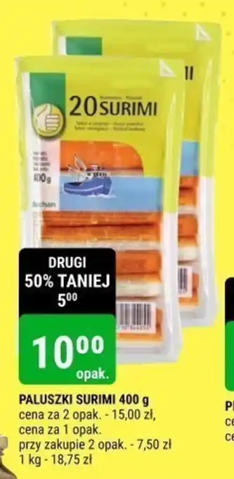 bi1 PALUSZKI SURIMI 400 g oferta