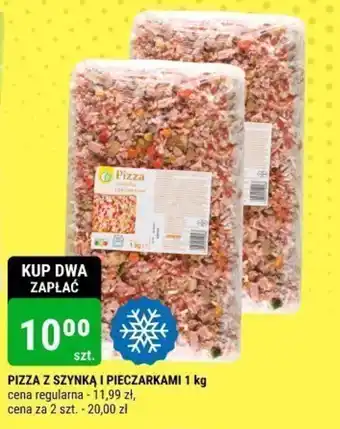 PIZZA Z SZYNKĄ I PIECZARKAMI 1 kg