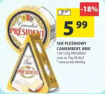 Arhelan SER PLEŚNIOWY CAMEMBERT, BRIE 120-125g oferta