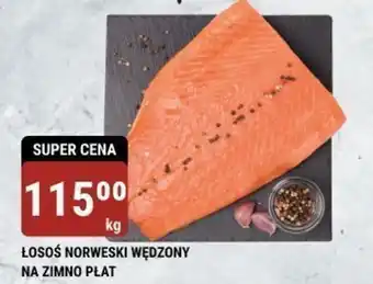 bi1 ŁOSOŚ NORWESKI WĘDZONY NA ZIMNO PŁAT 1kg oferta