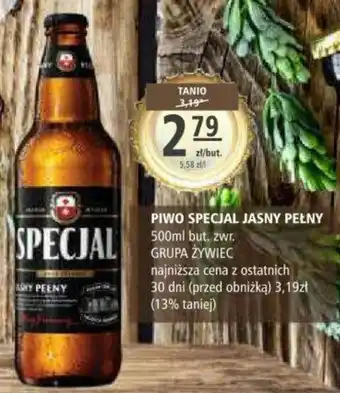 PIWO SPECJAL JASNY PEŁNY 500ml