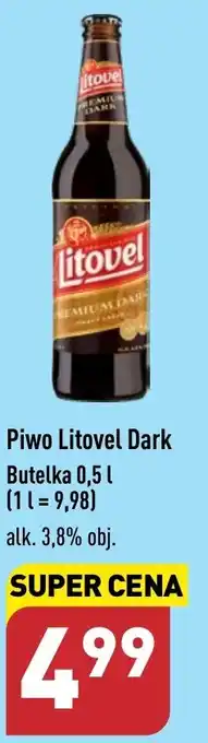 ALDI Piwo Litovel Dark 0,5 L oferta