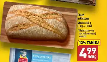ALDI Chleb orkiszowy 450 g oferta